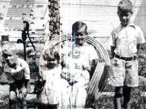 5 Bartlett children - 1936