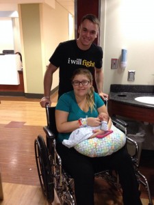 Going home from hospital