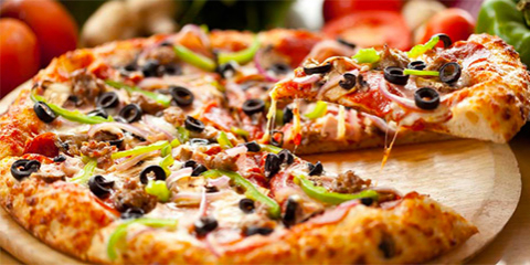 Pizza at Buffalo Bill's Buffalo Bill's