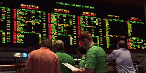 Do the sports books really gamble that big?