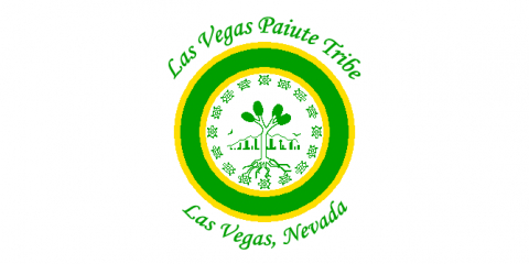 Where is the ten-acre tract that the Las Vegas Paiute own located in the downtown area? Is it developed or empty?