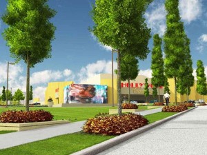 Hollywood Casino Columbus trees