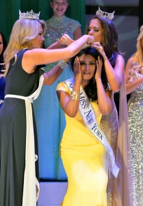 nina crowning miss new york