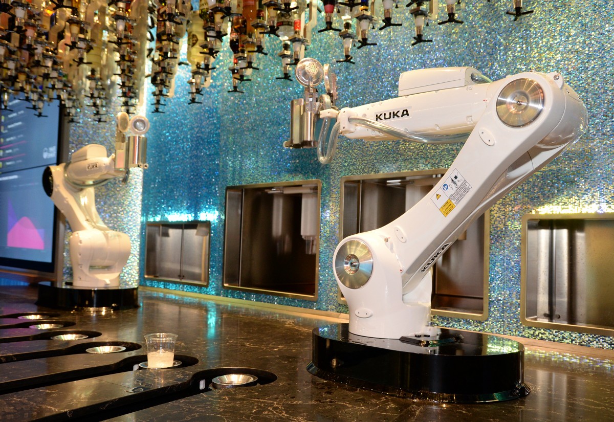 Strip has a strong May; The robots are coming