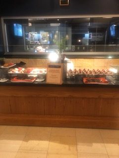 dessert table pastries homson reuters champions club target field minneapolis
