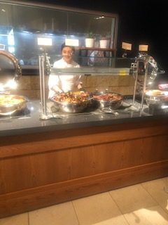 Luxury at a Baseball Game
food service thomson reuters club target field minneapolis Minnesota Twins Champions Club