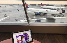 airline elite status delta skyclub boston