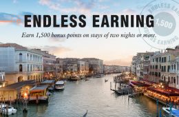 Marriott Bonvoy Endless Earning Promotion