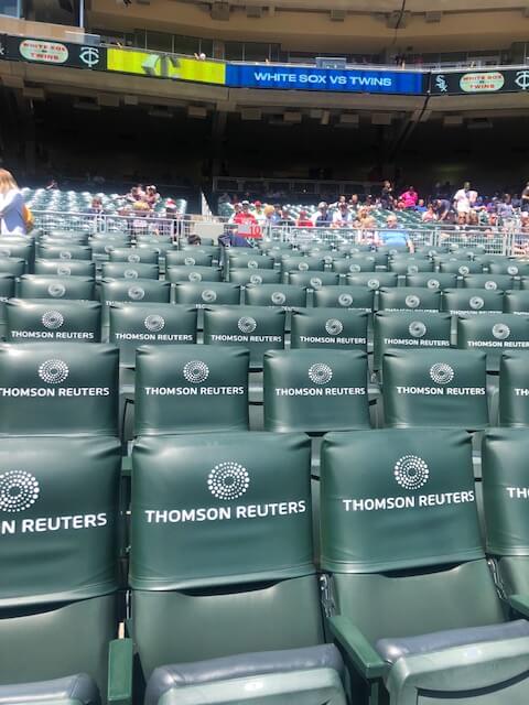luxury at a baseball game minnesota twins champions club