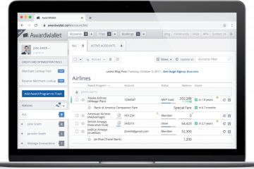 track your points Award Wallet AwardWallet