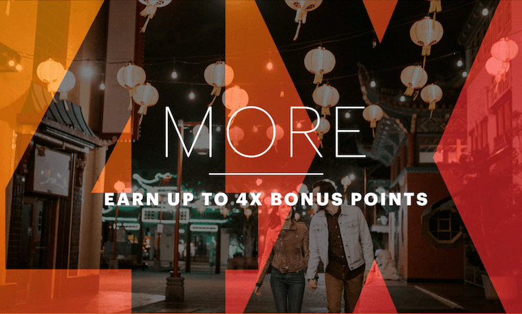 IHG Promotion Hotel Promotion Earn up to 4x Bonus Points every night