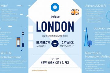 JetBlue London Vegas - JetBlue London Heathrow London Gatwick